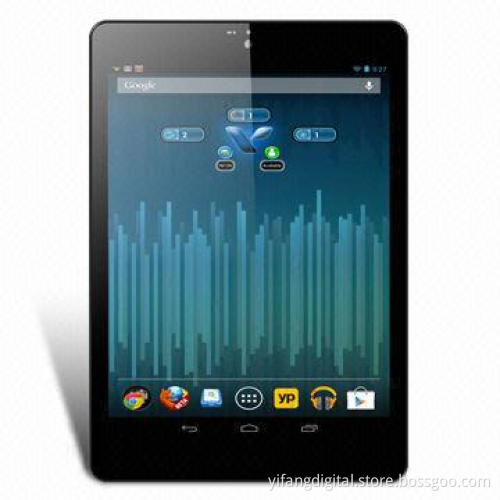 7.85-inch Tablet PC, Quad Core, RK3188 Cortex-A9 1.6GHz/1024x768 Resolution/Dual Camera and BT 4.0